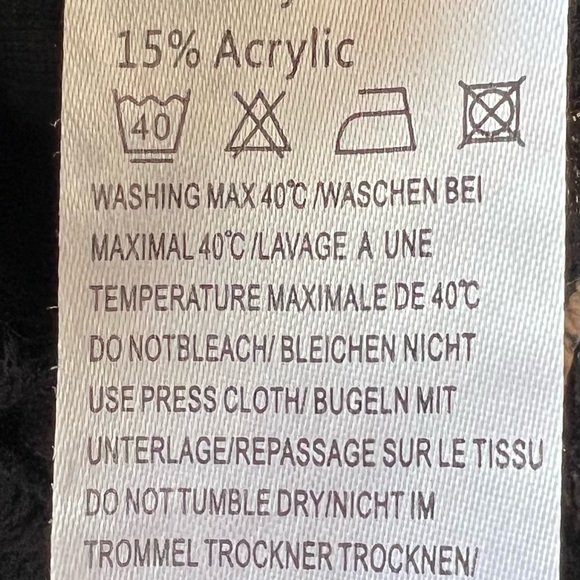 Black size small one piece lingerie bodysuit - Picture 2 of 2